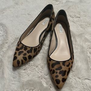 Cole Haan Animal Print Flats, size 9.5